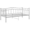 Estructura De Sofá Cama Metal Gris 90x200 Cm