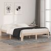 Estructura De Cama Madera Maciza King Size 150x200 Cm