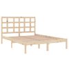 Estructura De Cama Madera Maciza De Pino 120x200 Cm