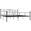 Estructura De Cama De Metal Negro 180x200 Cm