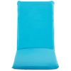 Tumbona Plegable De Tela Oxford Azul