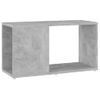 Mueble De Tv Madera De Ingeniería Gris Hormigón 60x24x32 Cm