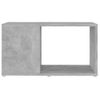 Mueble De Tv Madera De Ingeniería Gris Hormigón 60x24x32 Cm