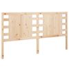 Cabecero De Cama Madera Maciza De Pino 206x4x100 Cm