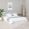 Cabecero De Cama Madera Contrachapada Blanco 200x1,5x80 Cm