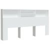 Mueble Cabecero Blanco 200x19x103,5 Cm