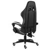 Silla Gaming De Cuero Sintético Negro Y Blanco