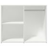 Mueble Vestidor Madera Contrachapada Blanco 80x40x65 Cm