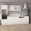 Armario Colgante Cocina Contrachapada Blanco 80x31x60 Cm