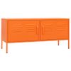 Mueble Para Tv De Acero Naranja 105x35x50 Cm