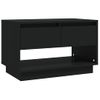 Mueble Para Tv Madera Contrachapada Negro 70x41x44 Cm