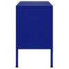 Mueble Para Tv De Acero Azul Marino 105x35x50 Cm