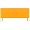 Mueble Para Tv De Acero Amarillo Mostaza 105x35x50 Cm