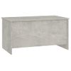 Mesa De Centro Contrachapada Gris Hormigón 102x55,5x52,5 Cm