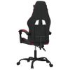 Silla Gaming Cuero Sintético Negro Y Rojo Vino Tinto