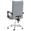 Silla De Oficina Reclinable De Tela Gris Claro