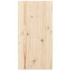 Armario De Pared De Madera Maciza De Pino 30x30x60 Cm Marrón