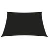 Toldo De Vela Cuadrado De Tela Oxford Negro 3x3 M