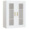 Armario De Pared Colgante Blanco 69,5x34x90 Cm