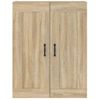 Armario Colgante De Pared Roble Sonoma 69,5x32,5x90 Cm