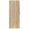 Armario Colgante De Pared Roble Sonoma 69,5x32,5x90 Cm