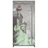 Armario De Tela New York 75x45x160 Cm Gris