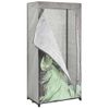 Armario De Tela New York 75x45x160 Cm Gris