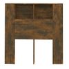 Mueble Cabecero Roble Ahumado 100x18,5x104,5 Cm