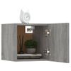 Mueble Para Tv De Pared Gris Sonoma 30,5x30x30 Cm