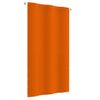 Toldo Pantalla Para Balcón De Tela Oxford Naranja 120x240 Cm