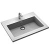 Lavabo De Granito Gris 600x450x120 Mm