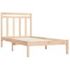 Estructura De Cama Madera Maciza 100x200 Cm