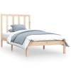 Estructura De Cama Madera Maciza De Pino 90x200 Cm