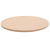 Tablero De Mesa Redondo Mdf 600x18 Mm Beige