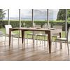 Consola Extensible De Madera De Nogal, 12 Plazas, De 42 A 302 Cm Kanda-soporte 4 Pies