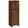 Armario De Baño Madera Contrachapada Roble Marrón 30x30x95 Cm