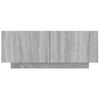 Mueble De Tv Madera Contrachapada Gris Sonoma 100x35x40 Cm