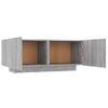 Mueble De Tv Madera Contrachapada Gris Sonoma 100x35x40 Cm