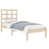 Estructura De Cama Madera Maciza 100x200 Cm