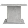 Mesa De Centro De Aglomerado Gris Hormigón 55,5x55,5x40 Cm