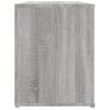 Mueble Zapatero Madera Contrachapada Gris Sonoma 100x35x45 Cm