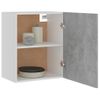 Armarios Colgantes 2 Uds Madera Contrachapada Gris 50x31x60 Cm