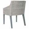 Silla De Comedor Con Cojín Ratán Natural Gris