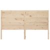 Cabecero Madera Maciza De Pino 126x4x100 Cm