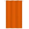 Toldo Pantalla Para Balcón De Tela Oxford Naranja 140x240 Cm