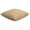 Cojines Decorativos 4 Uds Tela Beige 40x40 Cm