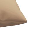 Cojines Decorativos 4 Uds Tela Beige 40x40 Cm