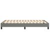 Estructura De Cama Box Spring Tela Gris Oscuro 120x200 Cm