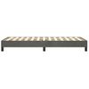 Estructura De Cama Box Spring Terciopelo Gris Oscuro 100x200 Cm