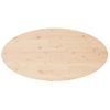 Mesa De Centro De Madera Maciza De Pino 110x55x45 Cm Marrón